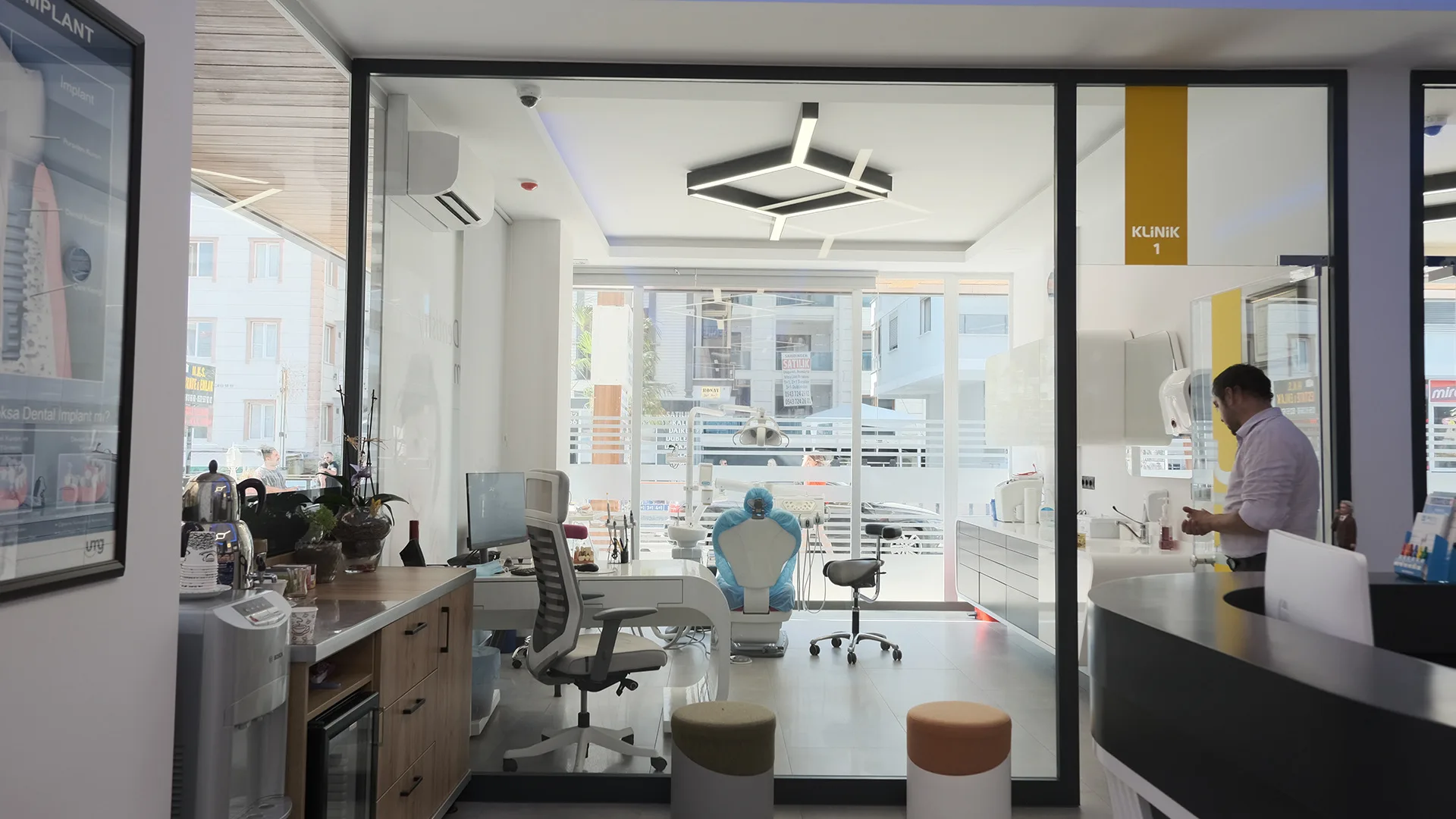 Nano Dental kliniği iç mekan — Didim, Aydın